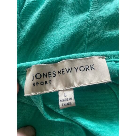 Jones New York Size Large Sleeveless Summer‎ Dress Green - Picture 4 of 4